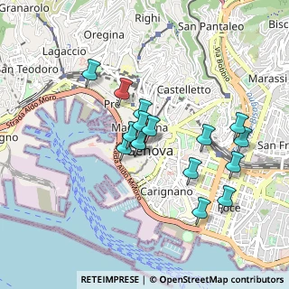 Mappa Piazza San Matteo, 16123 Genova GE, Italia (0.78438)