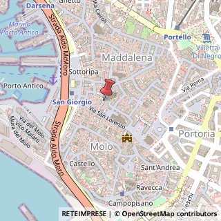 Mappa Piazza delle Scuole Pie, 9, 16123 Genova, Genova (Liguria)