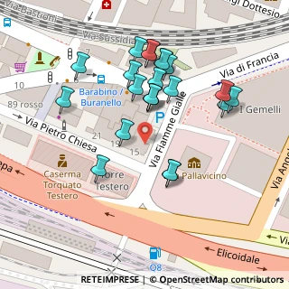 Mappa Via Di Francia 28 Torre A Gemelli - 11' Piano, 16149 Genova GE, Italia (0.05727)