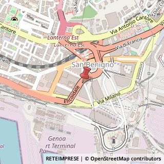 Mappa Via de Marini, 3, 16149 Genova, Genova (Liguria)