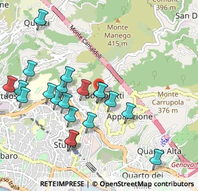 Mappa Via Posalunga, 16133 Genova GE, Italia (1.034)