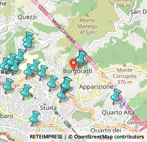 Mappa Via Posalunga, 16133 Genova GE, Italia (1.249)