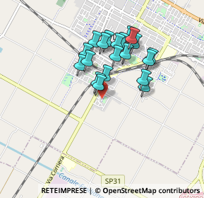 Mappa Via Federico Caffè, 48022 Lugo RA, Italia (0.755)