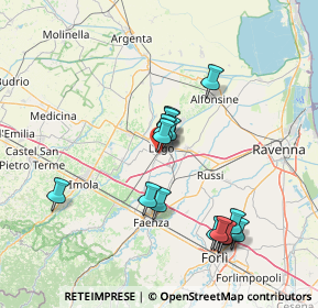 Mappa Via Federico Caffè, 48022 Lugo RA, Italia (13.97333)