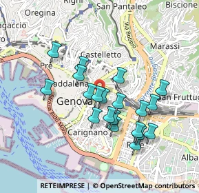 Mappa , 16121 Genova GE, Italia (0.804)