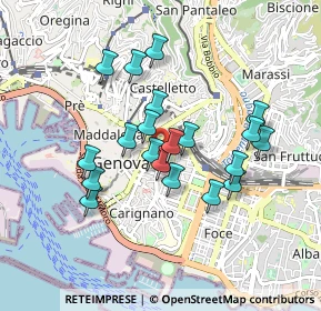 Mappa , 16121 Genova GE, Italia (0.7665)