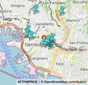 Mappa , 16121 Genova GE, Italia (0.61818)