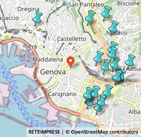 Mappa , 16121 Genova GE, Italia (1.2655)