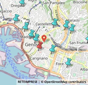 Mappa , 16121 Genova GE, Italia (1.1025)