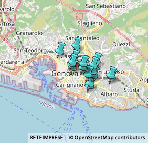 Mappa , 16121 Genova GE, Italia (0.88722)