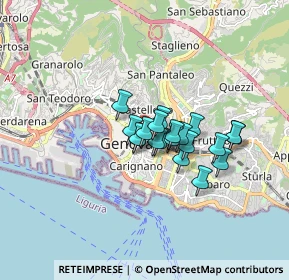 Mappa , 16121 Genova GE, Italia (1.0715)