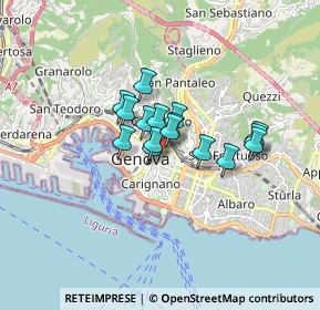 Mappa , 16121 Genova GE, Italia (1.0475)