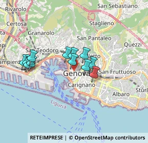 Mappa 16123 Genova GE, Italia (1.43917)