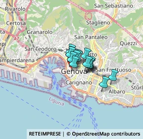 Mappa 16123 Genova GE, Italia (0.74938)