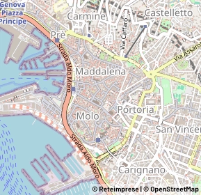 Mappa 16123 Genova GE, Italia (0.295)