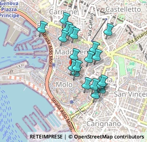 Mappa 16123 Genova GE, Italia (0.361)