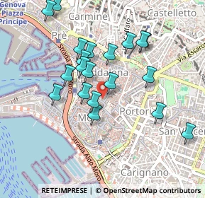 Mappa 16123 Genova GE, Italia (0.449)
