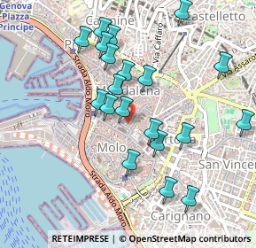 Mappa Piazza di S. Matteo, 16123 Genova GE, Italia (0.477)