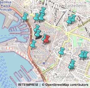 Mappa 16123 Genova GE, Italia (0.4715)