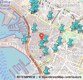 Mappa 16123 Genova GE, Italia (0.5875)