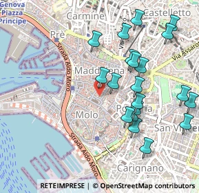 Mappa 16123 Genova GE, Italia (0.5335)