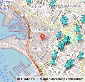 Mappa 16123 Genova GE, Italia (0.701)
