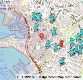 Mappa 16123 Genova GE, Italia (0.614)