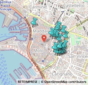 Mappa 16123 Genova GE, Italia (0.3725)