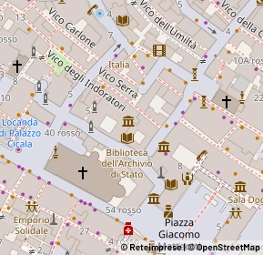 Mappa 16123 Genova GE, Italia (0.0625)