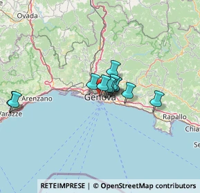 Mappa 16123 Genova GE, Italia (8.83167)