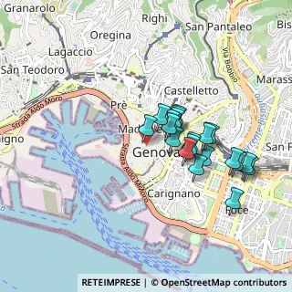Mappa Via di Scurreria, 16123 Genova GE, Italia (0.7715)