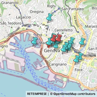 Mappa Via Tommaso Reggio, 16123 Genova GE, Italia (0.674)