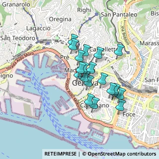 Mappa Vico di Scurreria la Vecchia, 16123 Genova GE, Italia (0.6775)