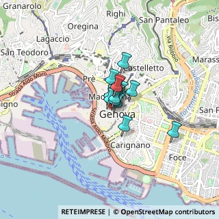 Mappa Vico di Scurreria la Vecchia, 16123 Genova GE, Italia (0.34)