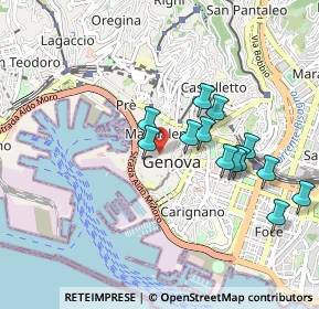 Mappa 16123 Genova GE, Italia (0.86923)