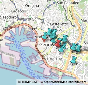 Mappa 16123 Genova GE, Italia (0.7715)