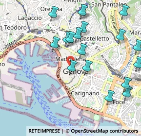 Mappa 16123 Genova GE, Italia (1.228)