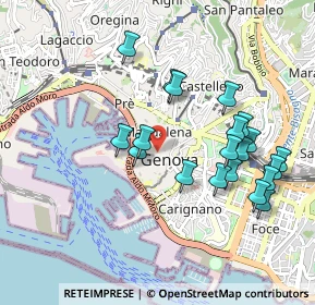 Mappa 16123 Genova GE, Italia (0.958)