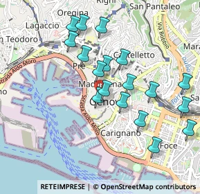 Mappa 16123 Genova GE, Italia (0.94)