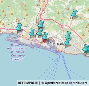 Mappa Via Milano 164 M R, 16149 Genova GE, Italia (4.65917)