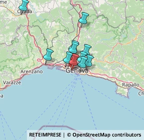 Mappa Via Milano 164 M R, 16149 Genova GE, Italia (8.84909)