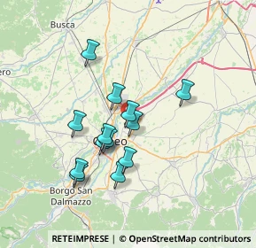 Mappa SP 3, 12100 Cuneo CN, Italia (5.97692)