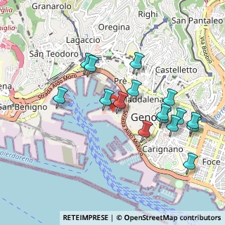 Mappa Via Porta Siberia, 16128 Genova GE, Italia (0.97938)