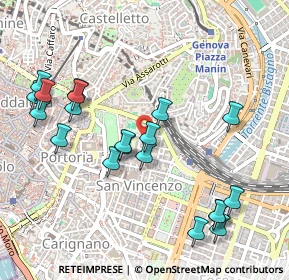 Mappa Viale Sauli, 16121 Genova GE, Italia (0.5545)