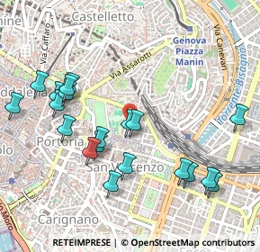 Mappa Viale Sauli, 16121 Genova GE, Italia (0.547)