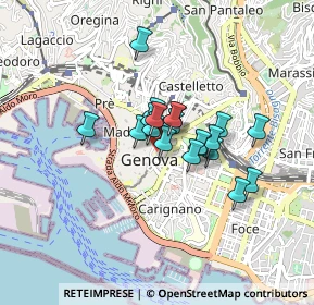 Mappa Largo Sandro Pertini, 16123 Genova GE, Italia (0.5585)