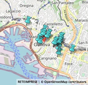 Mappa Largo Sandro Pertini, 16123 Genova GE, Italia (0.5465)