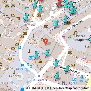 Mappa Passo Montale Eugenio, 16121 Genova GE, Italia (0.1005)