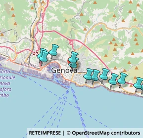Mappa Via Tollot, 16122 Genova GE, Italia (3.76583)