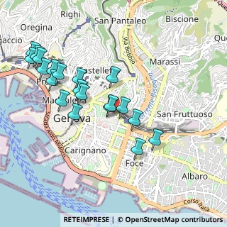 Mappa Via Galata, 16122 Genova GE, Italia (1.015)